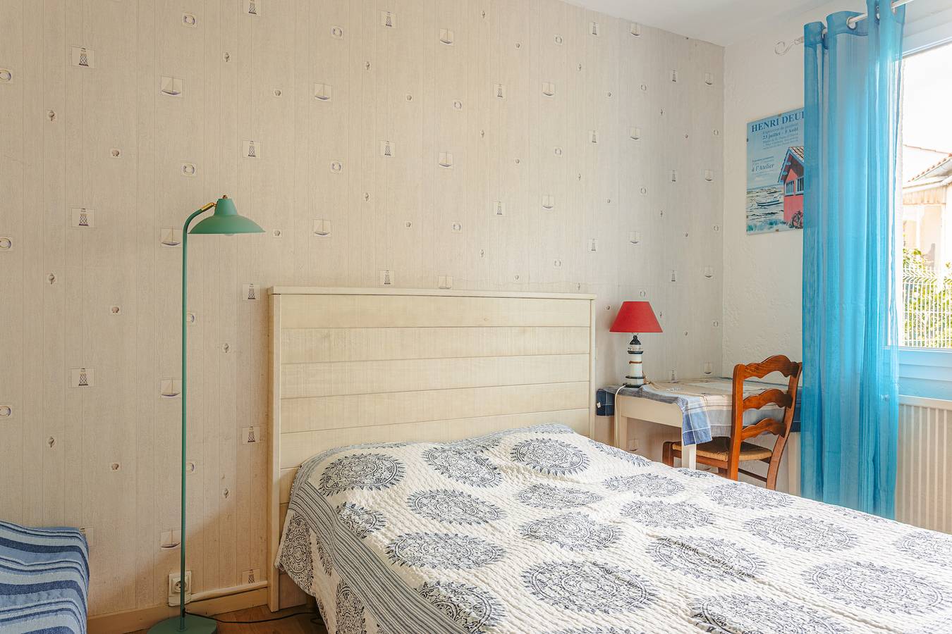 Chambre d'hôtes 'Grillon La Brée Les Bains' avec terrasse partagée, jardin partagé et Wi-Fi in La Brée-les-Bains, Côte de Beauté