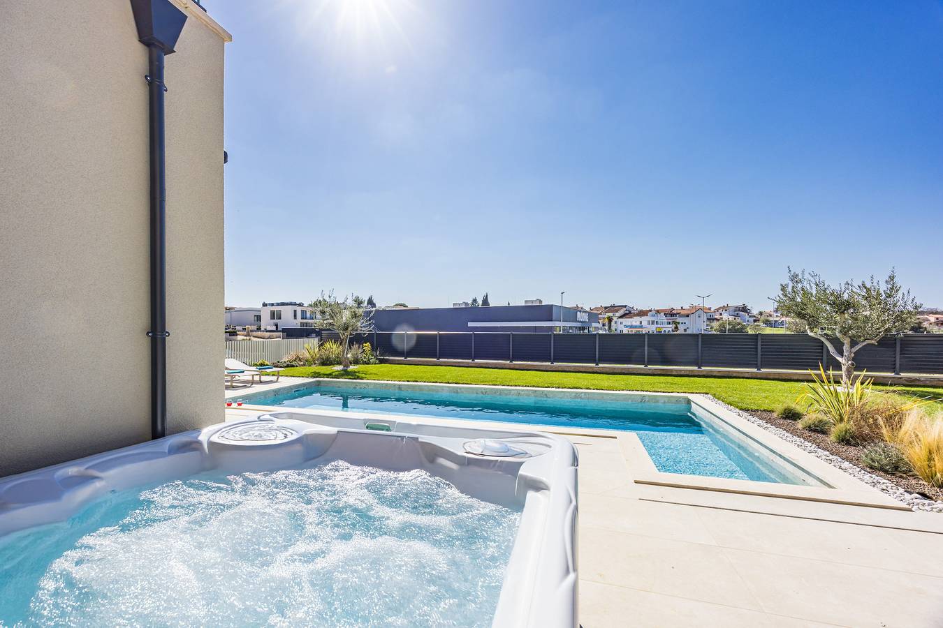 Beach Luxury House Limes in Fuente Beach, Funtana