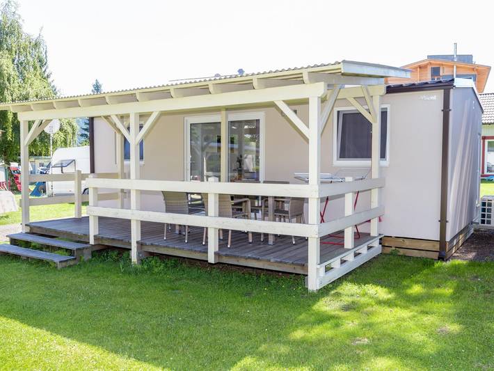 Bungalow für 3 Personen, mit Terrasse und Garten am Ossiacher See