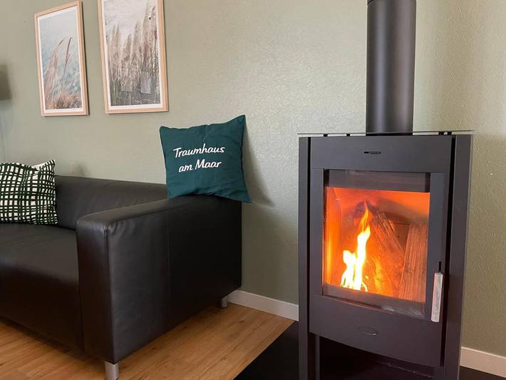 Ferienhaus für 5 Personen, mit Garten und Ausblick sowie Seeblick und Sauna in der Eifel - 3