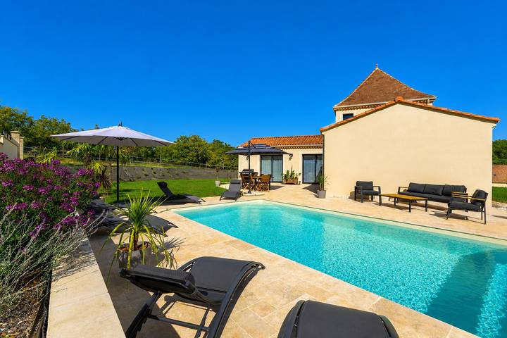 Gîte pour 6 personnes, avec Piscine à Sarlat-la-Canéda