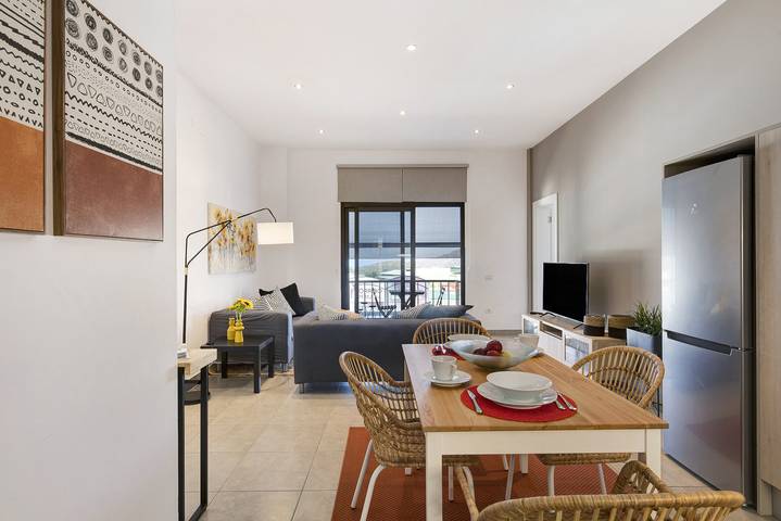 Vakantieappartement voor 4 personen, met balkon op La Palma