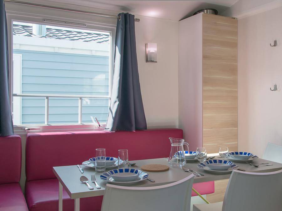 Camping Le Sous Bois - Mobilhome 6 personnes - 3 chambres (dimanche) - Clim in Saint-Maurice-d'Ibie, Ardèche