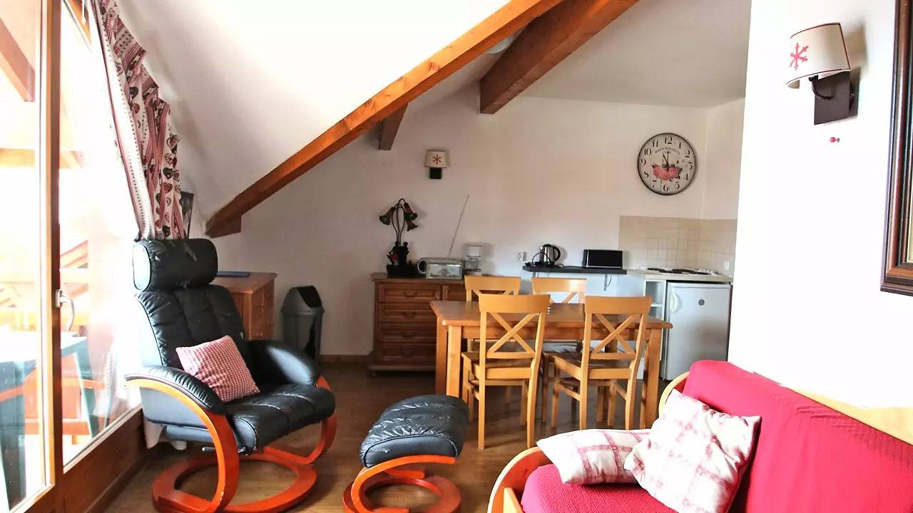 Ganze Wohnung, A204Pae - Apartment 1 Room, Balcony in Puy-Saint-Vincent, Nationalpark Écrins