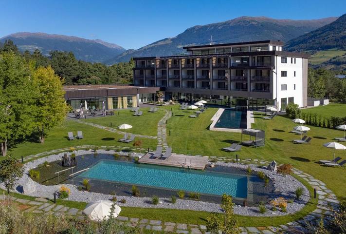 Hôtel pour 2 personnes, avec Balcon et Terrasse ainsi que Jacuzzi et Jardin à Prato allo Stelvio