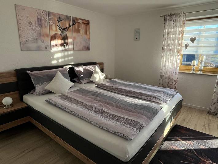 Ferienwohnung für 3 Personen, mit Garten in Lam