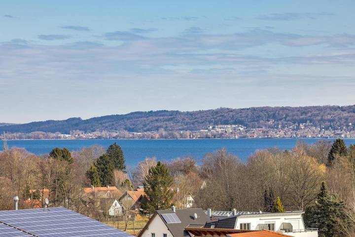 Ferienwohnung für 5 Personen, mit Seeblick und Balkon sowie Ausblick am Ammersee - 4
