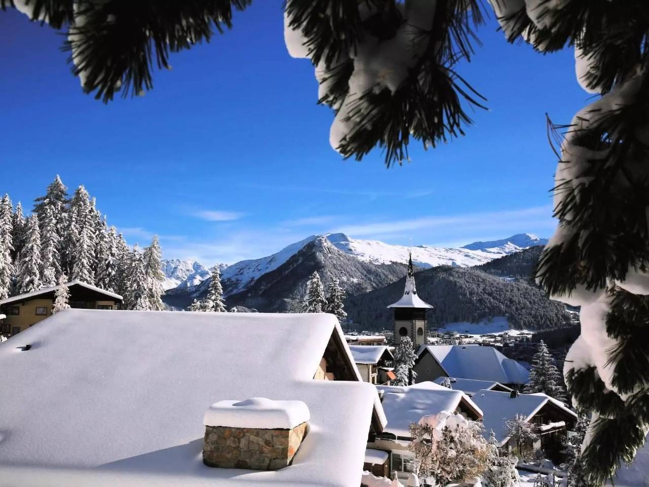 Entire apartment, 2 Pièces 2 Personnes in Davos Platz 1, Davos