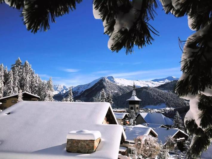 Ferienwohnung für 2 Personen, mit Balkon und Sauna in Davos - 3