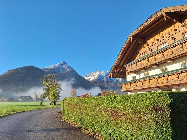 Ferienwohnung für 3 Personen, mit Balkon und Garten sowie Ausblick in Strobl - 3