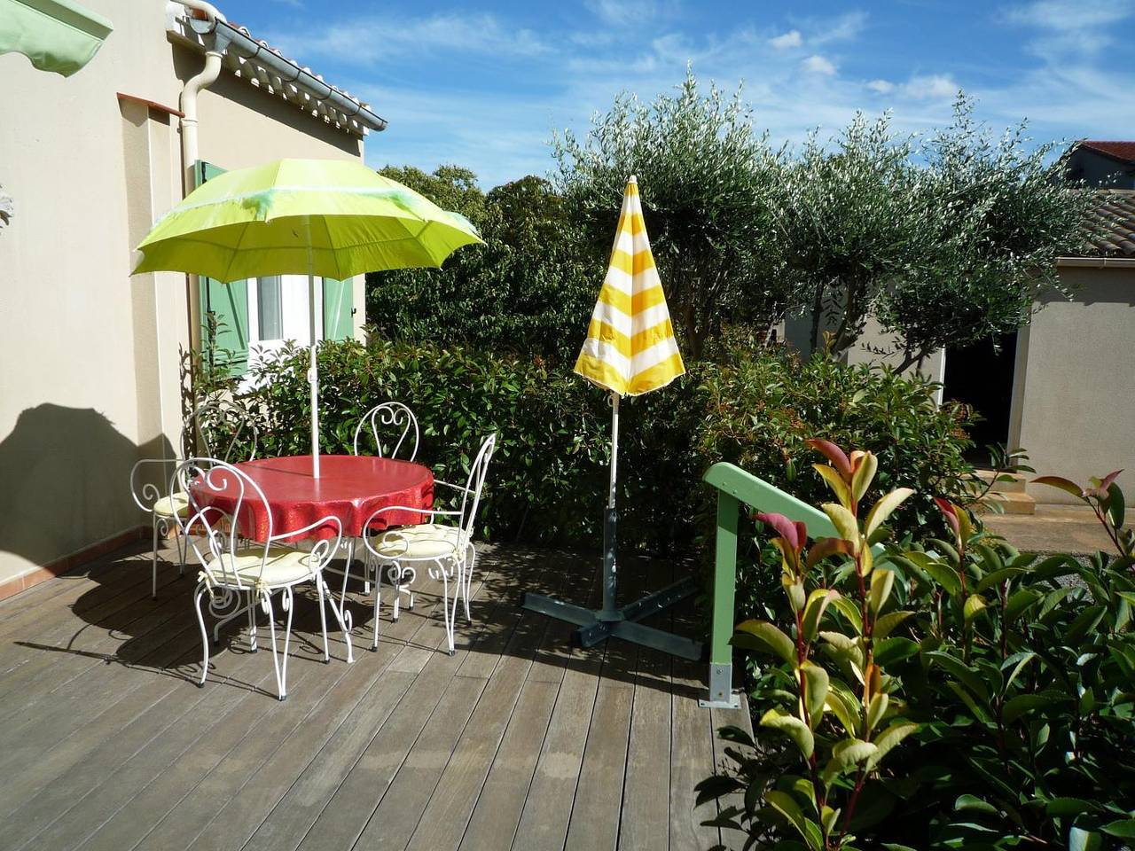 Le jardin Ombragé in Rieux-Minervois, Carcassonne und Umgebung