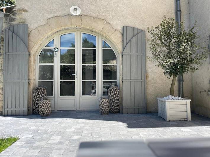 Maison de vacances pour 12 personnes, avec piscine et jardin, animaux acceptés