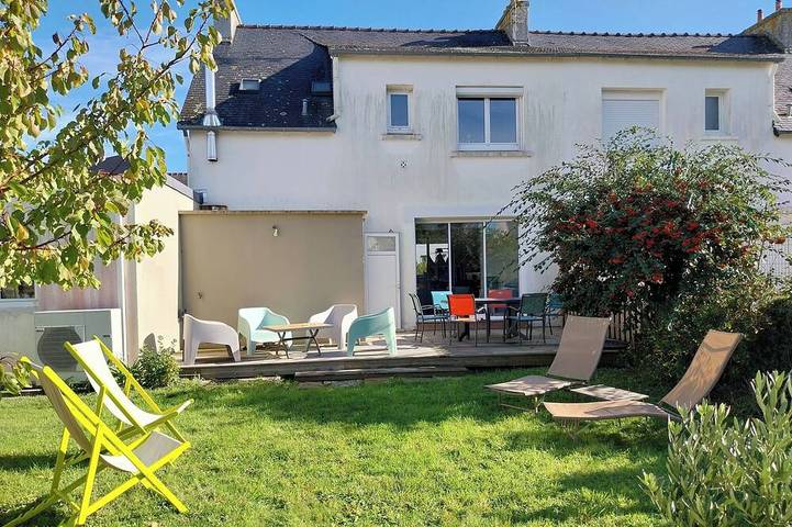 Location de vacances pour 6 personnes, avec terrasse et jardin dans Office De Tourisme De Loctudy