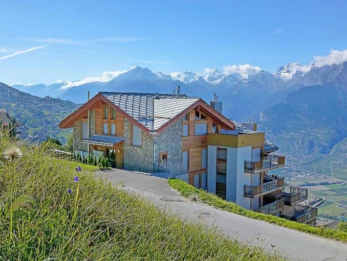 Hütte für 6 Personen, mit Balkon in Veysonnaz