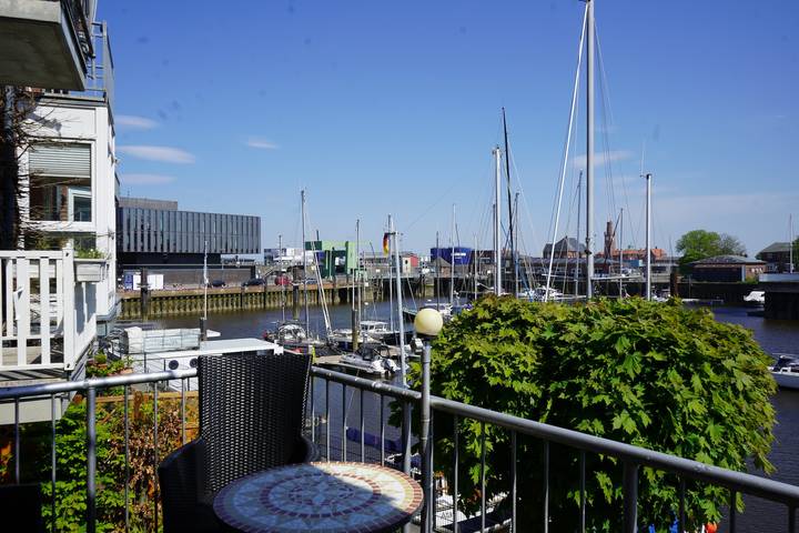 Ferienwohnung für 3 Personen, mit Ausblick und Balkon in Cuxhaven (Stadt)