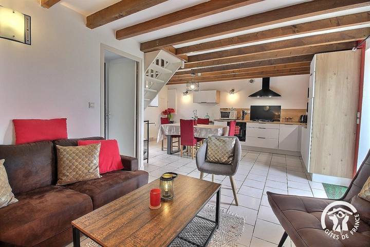 Gîte pour 4 personnes, avec jardin et terrasse