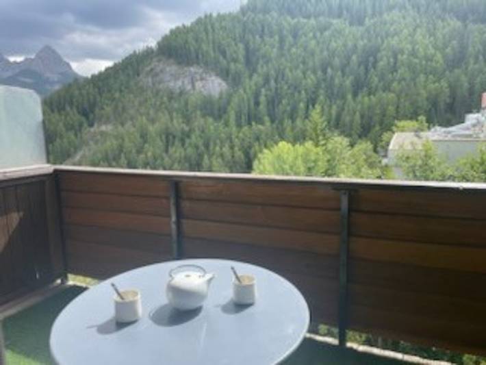 Entire studio, Studio with south terrace for 4 people in Pra Loup 1600 in Pra-Loup, Uvernet-Fours