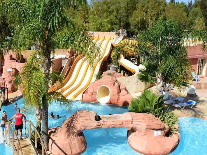 Wohnwagen für 6 Personen, mit Kinderpool und Sauna sowie Whirlpool und Terrasse - 1