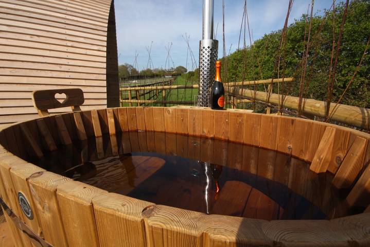 Glampings pour 2 personnes avec jardin in Point Clear, St Osyth