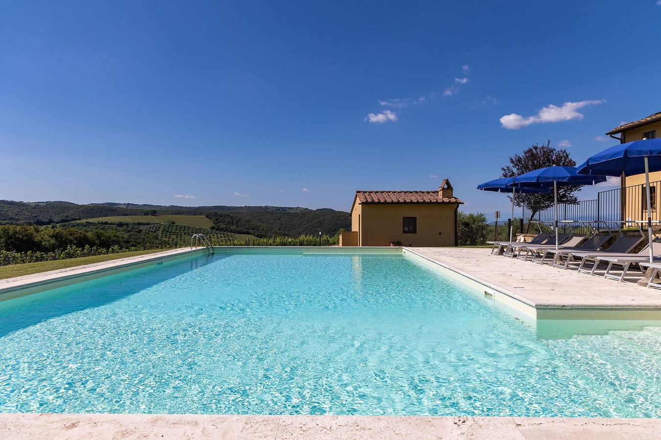Villa Il Caggio in Larniano, San Gimignano