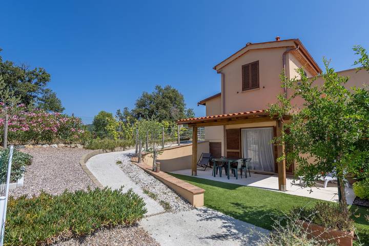 Vakantiewoning voor 4 personen, met tuin in de Italiaanse Rivièra