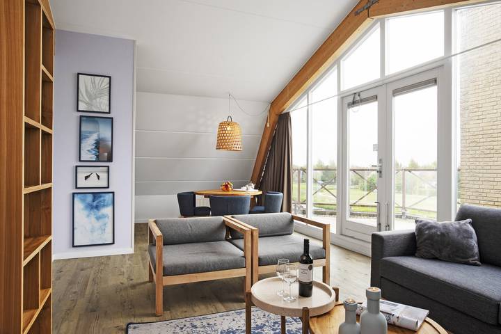 Bungalow für 2 Personen, mit Balkon/Terrasse und Sauna sowie Terrasse in Nordholland - 2