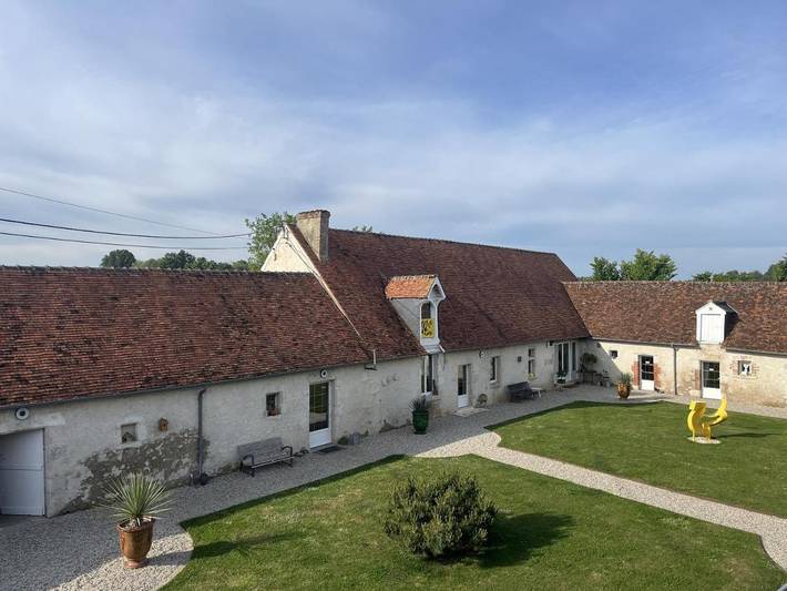Chambre d’hôte pour 2 personnes, avec Terrasse ainsi que Jardin et Vue