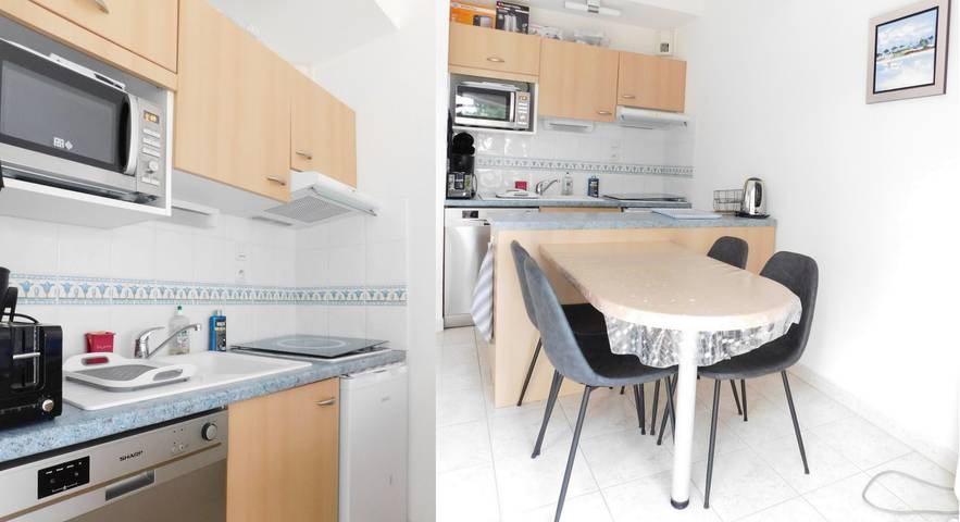 Appartement de vacances pour 4 personnes, avec terrasse et jardin dans le Morbihan - 3