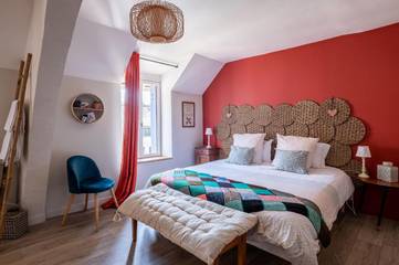 Chambre d’hôte pour 4 personnes, avec terrasse à Molineuf