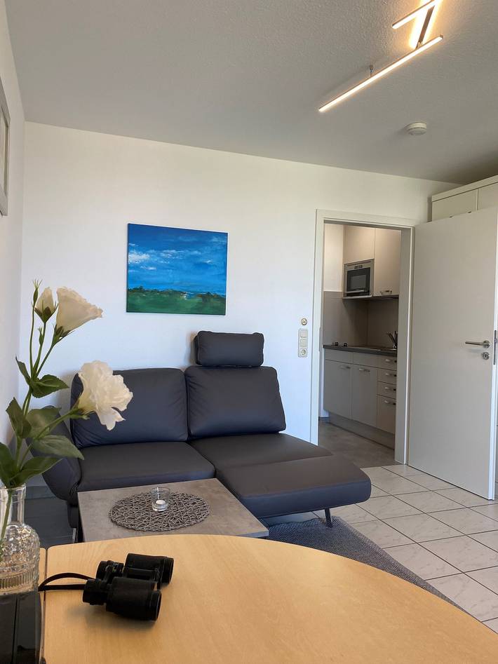 Studio für 2 Personen, mit Balkon und Garten sowie Sauna in Sahlenburg
