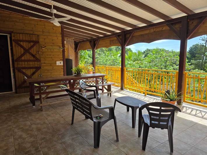Gîte pour 14 personnes, avec jardin et balcon à Goyave (Guadeloupe) - 2