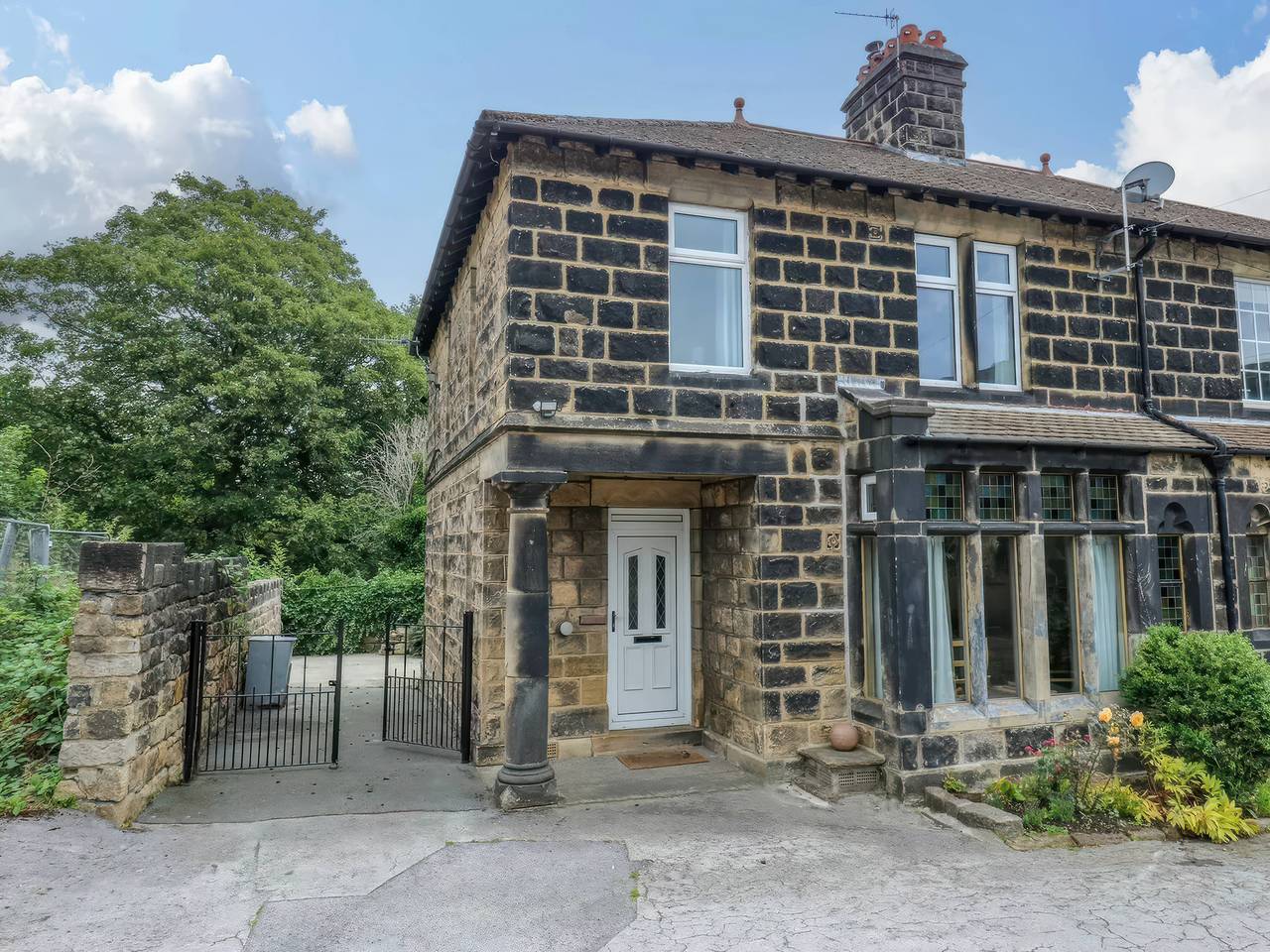 Burras Hill in Leeds, Yorkshire del Oeste
