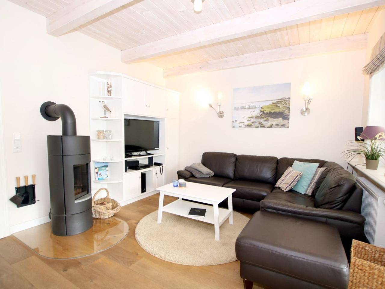 Haus Sturmmöwe, Susanne-Fischer Weg 47 - Komfortables 5 Sterne Ferienhaus mit ca. 55 qm Wohnfläche im Erdgeschoss in Wyk auf Föhr (Stadt), Wyk auf Föhr