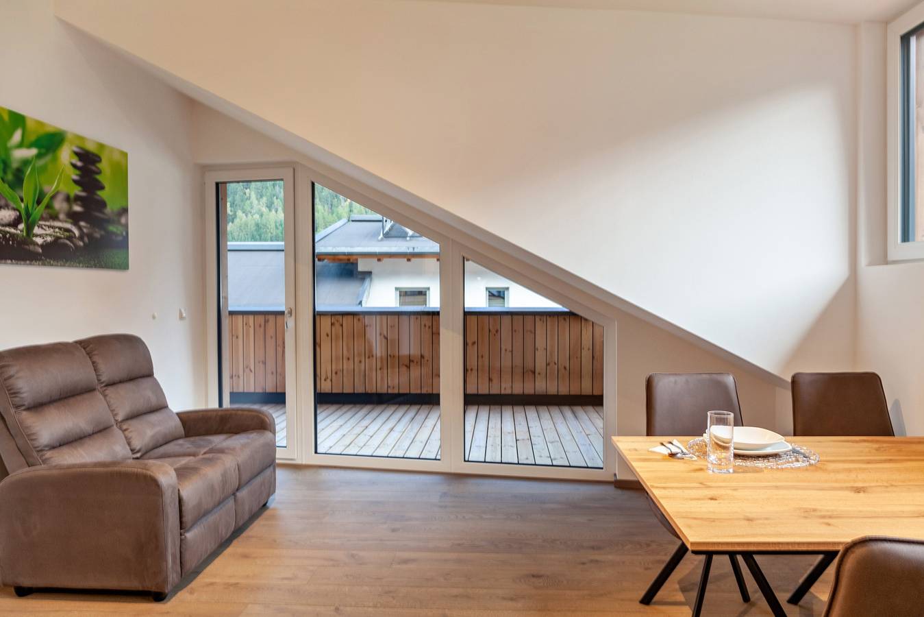 Ganze Wohnung, Ferienwohnung 'Bens Auszeit Top 6' mit Bergblick, Balkon und Wlan in Stubaier Alpen, Umhausen