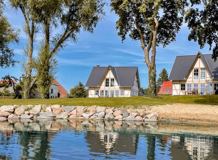 Ferienhaus für 6 Personen, mit Balkon und Terrasse sowie Garten in Rankwitz