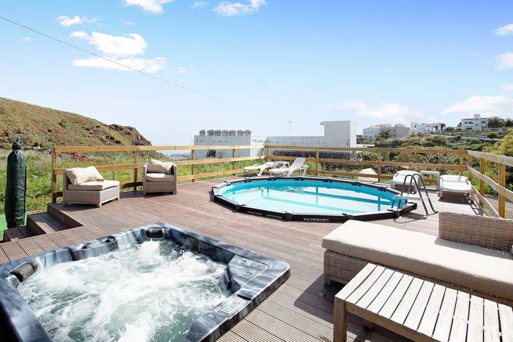 Apartamento para 3 personas, con Jacuzzi y Jardín en Moya