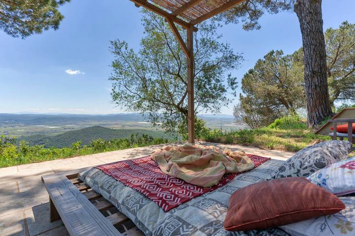 Villa für 14 Personen mit Balkon in Campiglia Marittima, Etruskische Küste