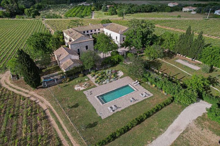 Maison d’hôte pour 2 personnes, avec vue et sauna ainsi que piscine et jardin à Pont-Saint-Esprit - 3