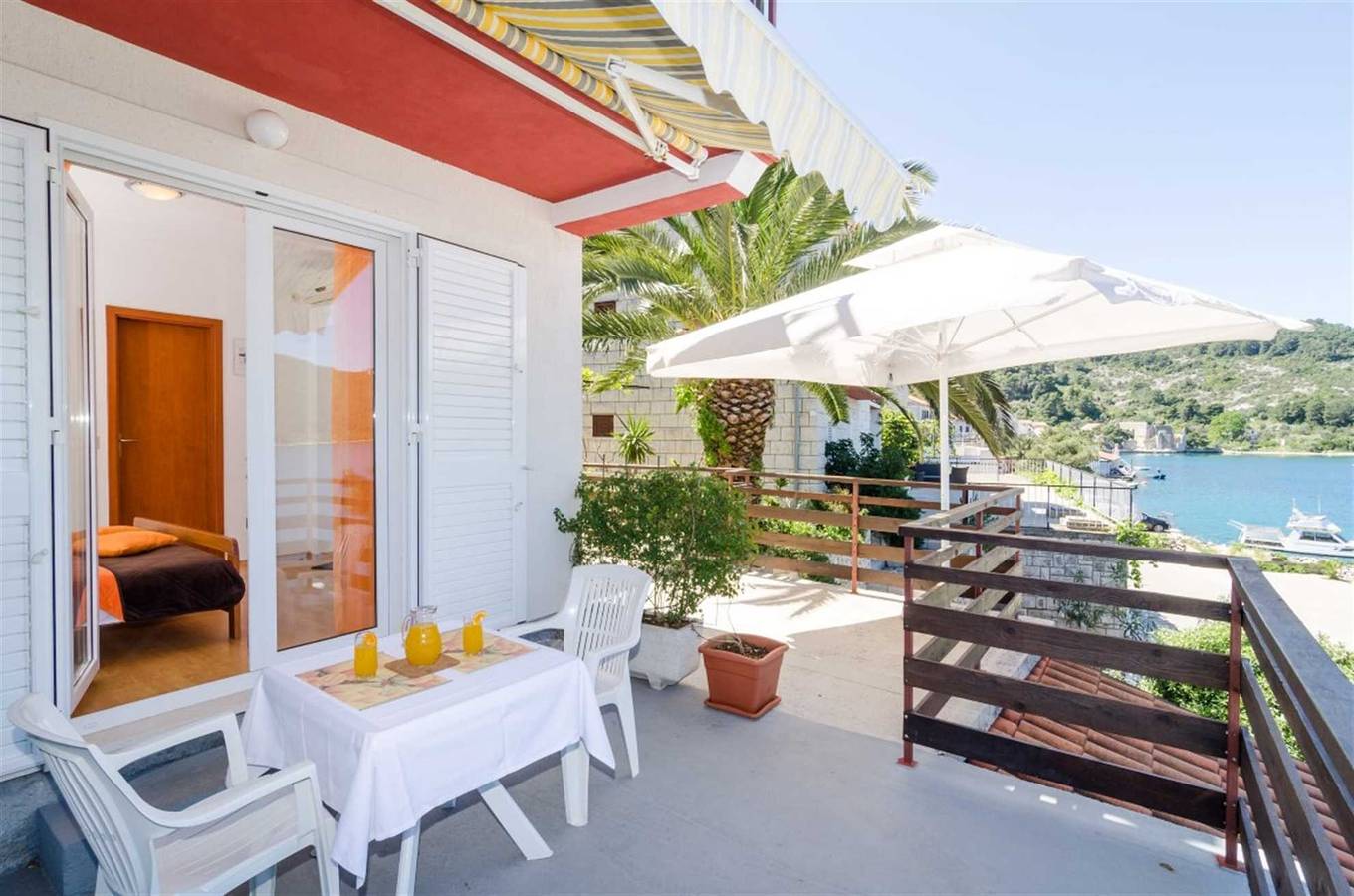 Ganzes Studio, Maestral Studio mit Terrasse und Meerblick in Mljet