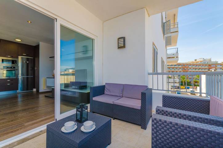 Ferienwohnung für 4 Personen, mit Terrasse in Can Picafort - 4