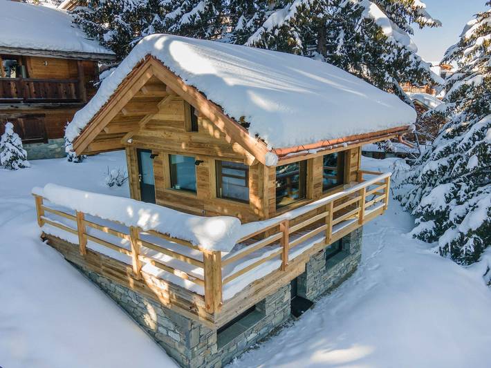 Chalet pour 6 personnes, avec terrasse à Courchevel