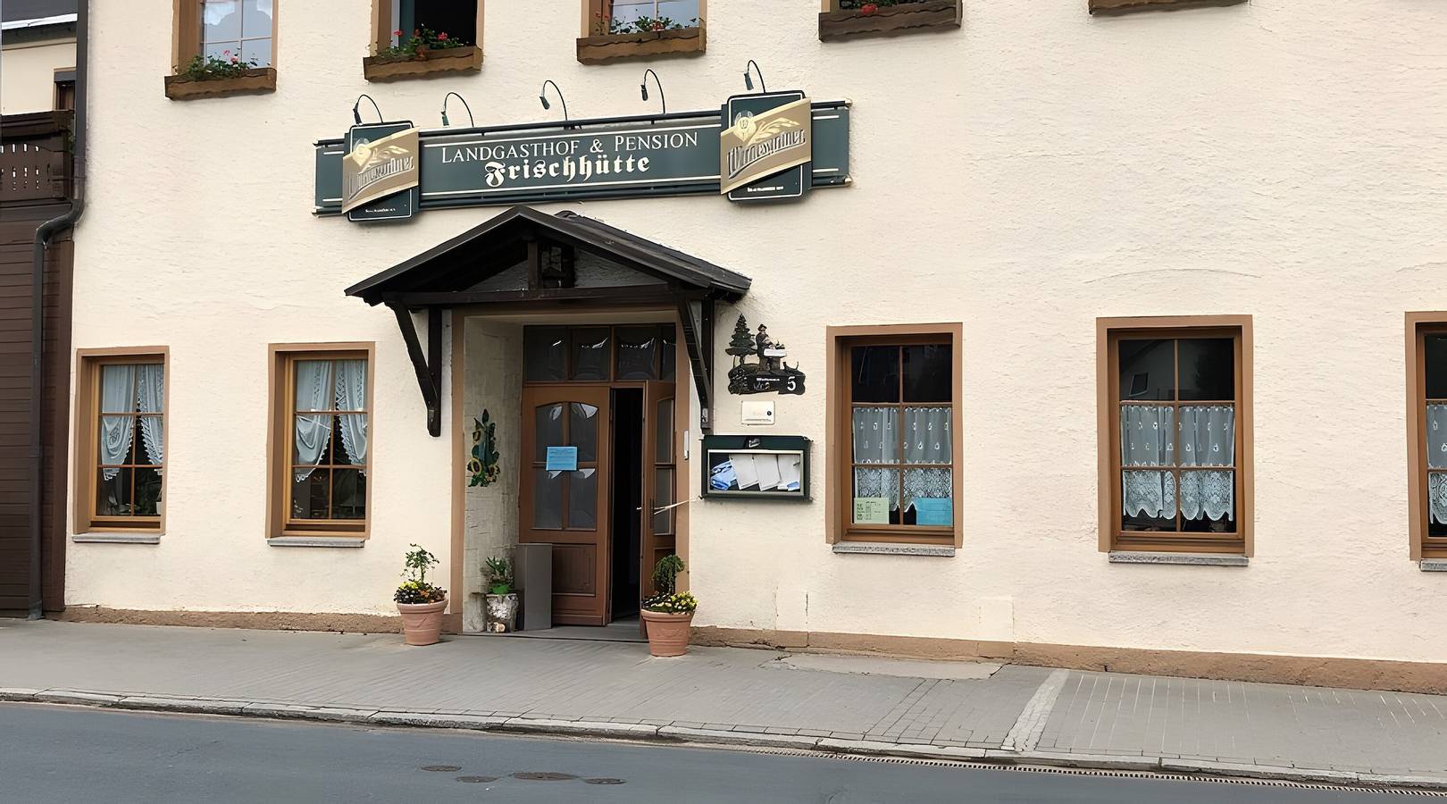 Zimmer 5 – Doppelzimmer mit Bergblick, Gemeinschaftsterrasse und Wlan in Morgenröthe-Rautenkranz, Muldenhammer