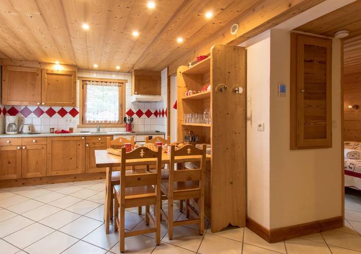 Location de vacances pour 4 personnes, avec vue et balcon à Le Grand-Bornand
