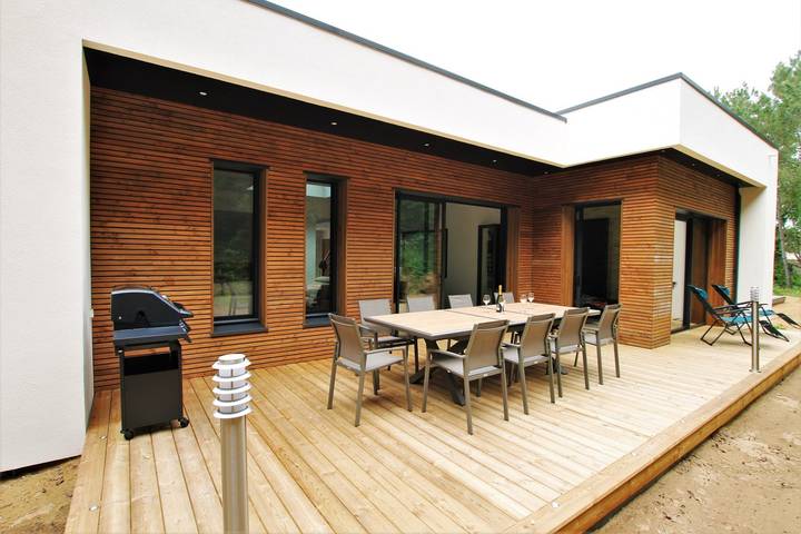 Villa pour 8 personnes, avec terrasse et jardin