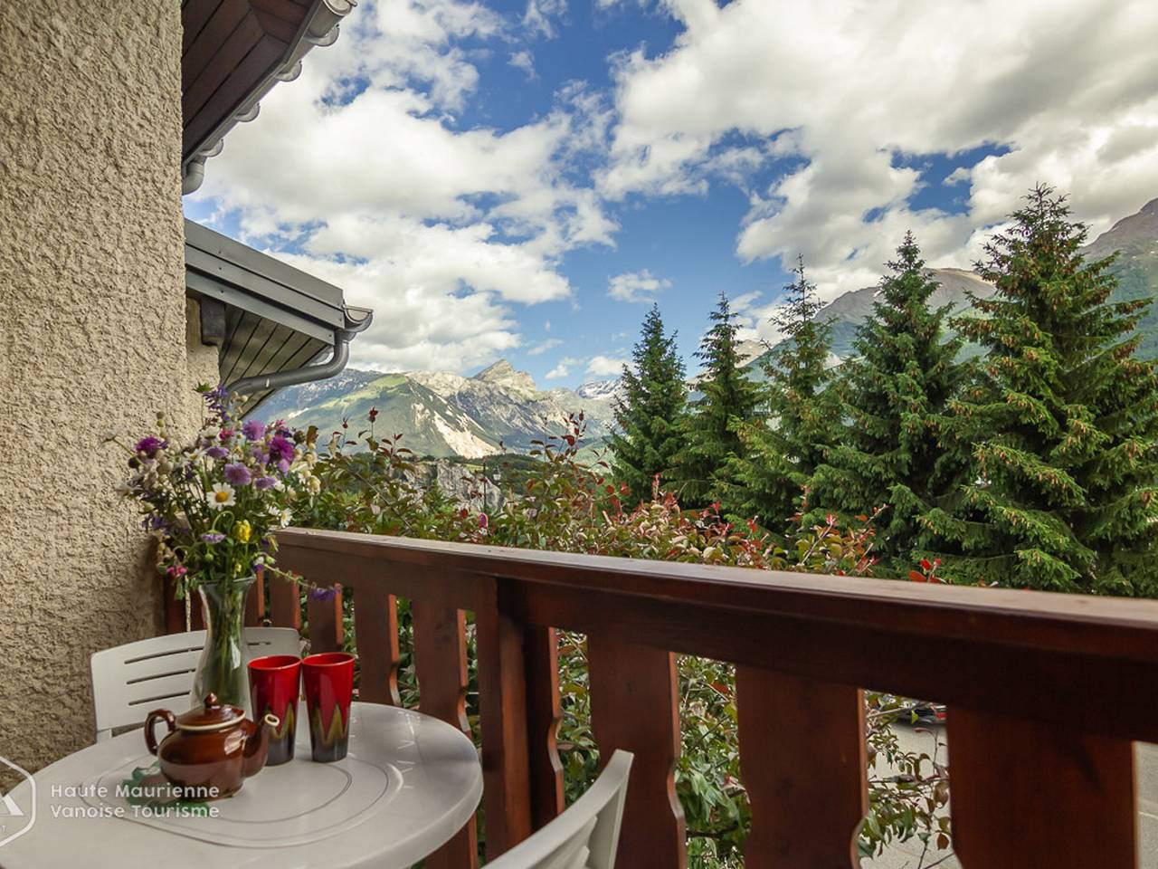 Estudio entero, Estudio cabina para 4 personas a pie de pistas en Aussois in Aussois, Región de Saint-Jean-de-Maurienne