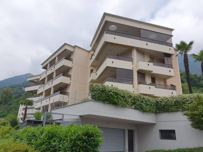 Ferienwohnung für 4 Personen, mit Balkon und Terrasse sowie Garten und Sauna in Brissago - 3