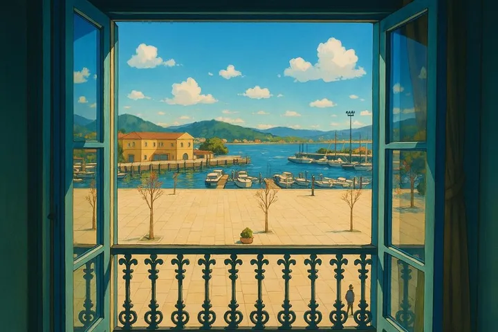 Appartement de vacances pour 8 personnes, avec vue et terrasse - 1