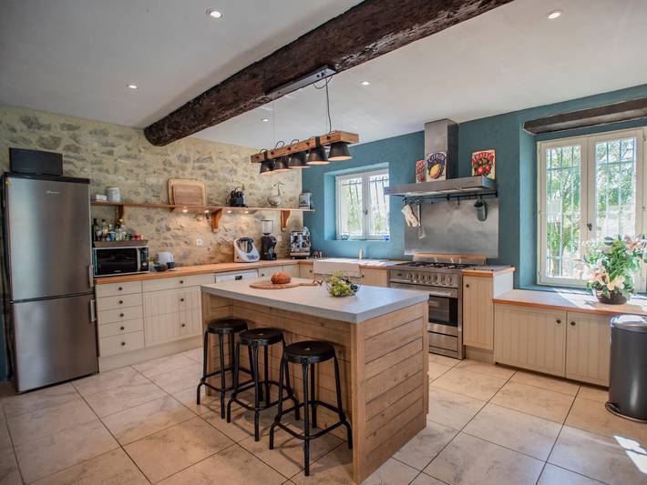 Location de vacances pour 6 personnes, avec terrasse et piscine, animaux acceptés à Montréal (Lanquedoc-Roussillon) - 2