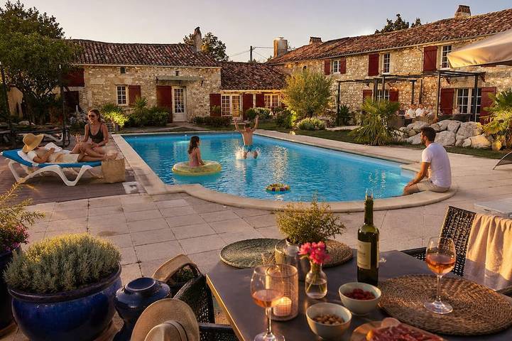 Maison de vacances pour 10 personnes, avec jardin et jacuzzi