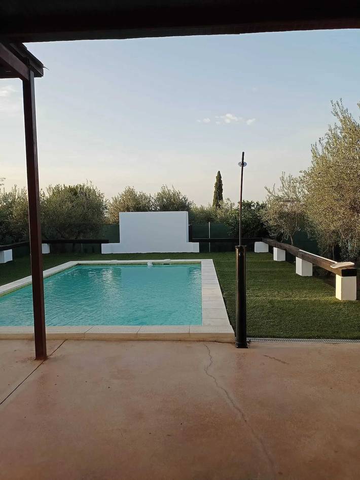 Casa rural para 9 personas, con terraza y piscina en Campiña de Morón y Marchena - 3